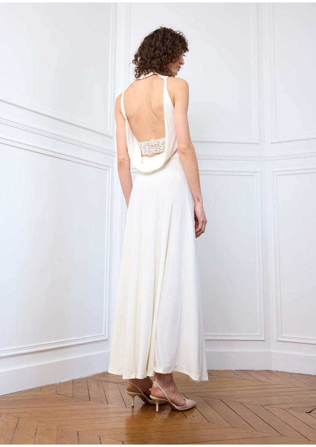 Robe Aphrodite Écru